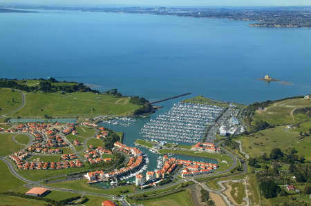 Aerial Image of GULF HARBOUR AND WHANGAPARAOA