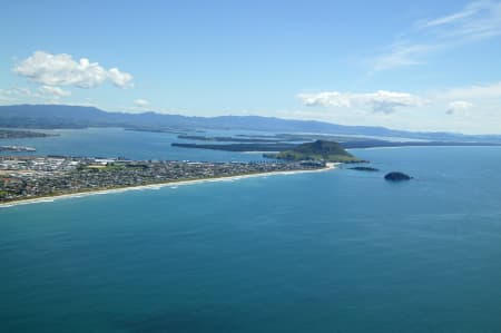 Aerial Image of MOUNT MAUNGANUI.