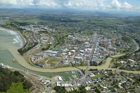 Aerial Image of GISBORNE LOOKING NORTH WEST.