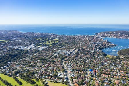 Aerial Image of BALGOWLAH