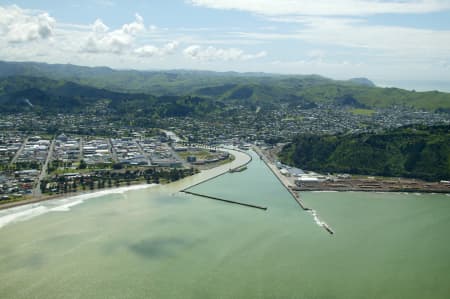 Aerial Image of GISBORNE PORT