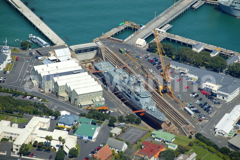 Aerial Image of Devonport Naval Base