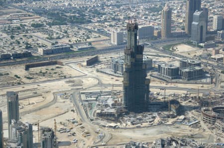 Aerial Image of BURJ DUBAI