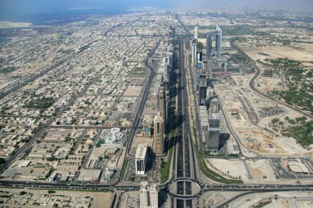 Aerial Image of SHEIKH ZAYED RD, DUBAI CENTRE