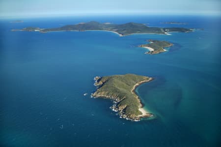 Aerial Image of GREAT KEPPEL ISLAND.