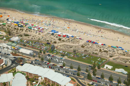 Aerial Image of 2007 AUSTRALIAN MASTERS SURF LIFESAVING CHAMPIONSHIPS, PERTH.