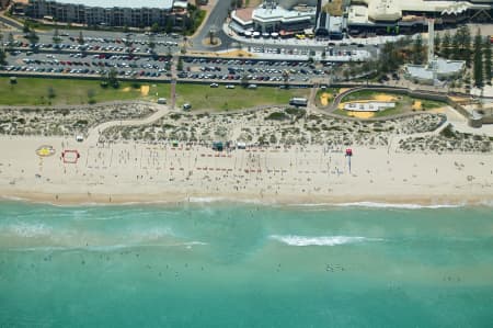 Aerial Image of VOLLEYBALL AT SCARBOROUGH BEACH