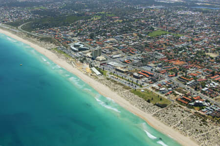Aerial Image of COASTLINE OF SCARBOROUGH.