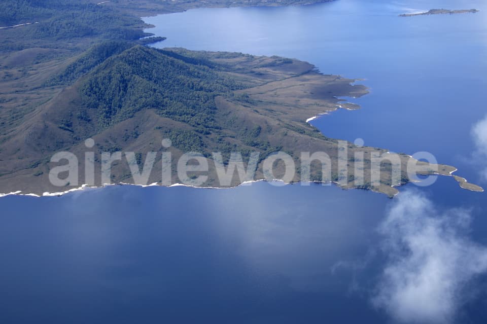 Aerial Image of Lake Gordon, Tasmania