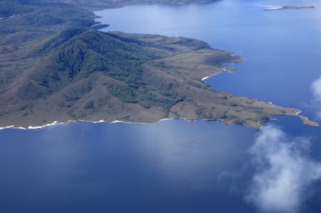Aerial Image of LAKE GORDON, TASMANIA.