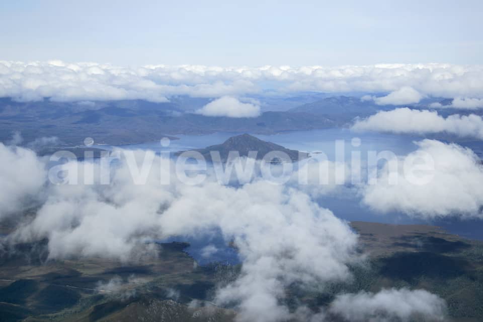 Aerial Image of Lake Pedder, Tasmania