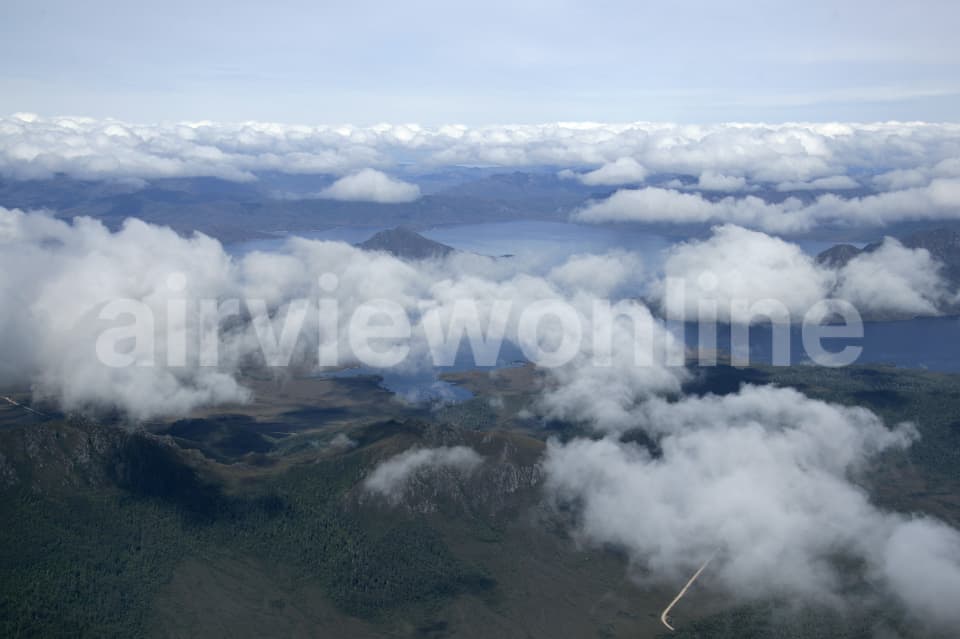 Aerial Image of Lake Pedder