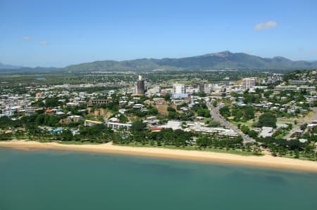 Aerial Image of NORTH WARD, TOWNSVILLE.