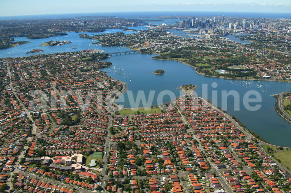 Aerial Image of Five Dock and Drummoyne