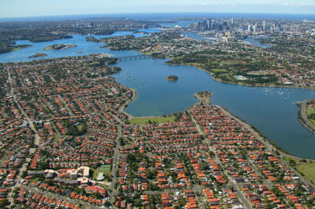 Aerial Image of FIVE DOCK AND DRUMMOYNE.