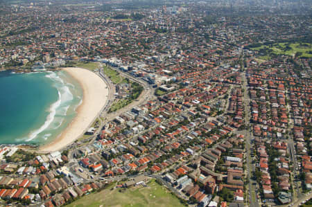 Aerial Image of NORTH BONDI TO BONDI JUNCTION.