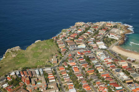 Aerial Image of NORTH BONDI AND BEN BUCKLER.