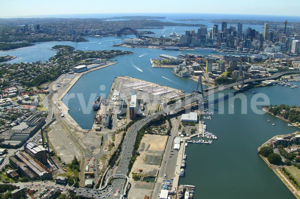 Aerial Image of White Bay, Rozelle