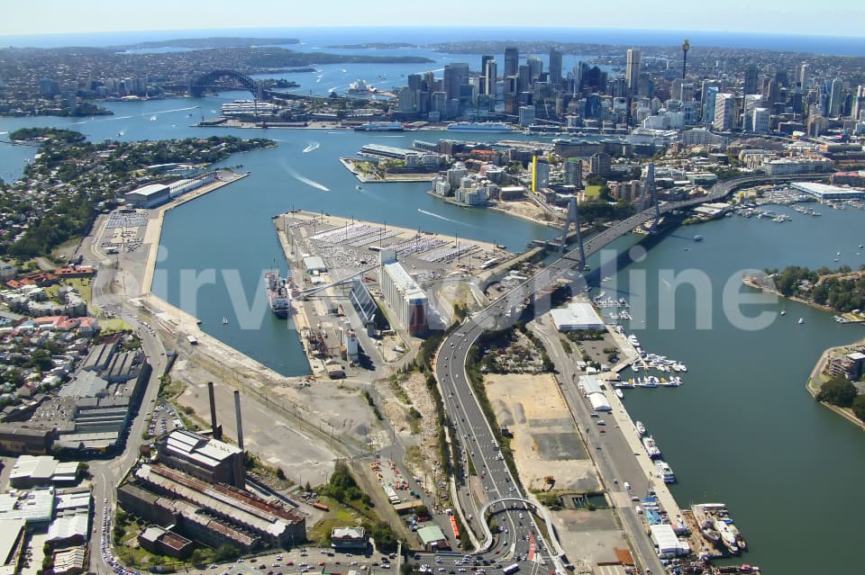 Aerial Image of White Bay, Rozelle