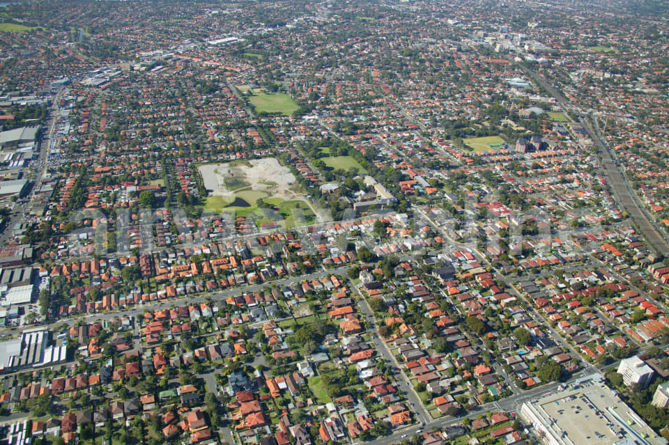 Aerial Image of Burwood and Croydon