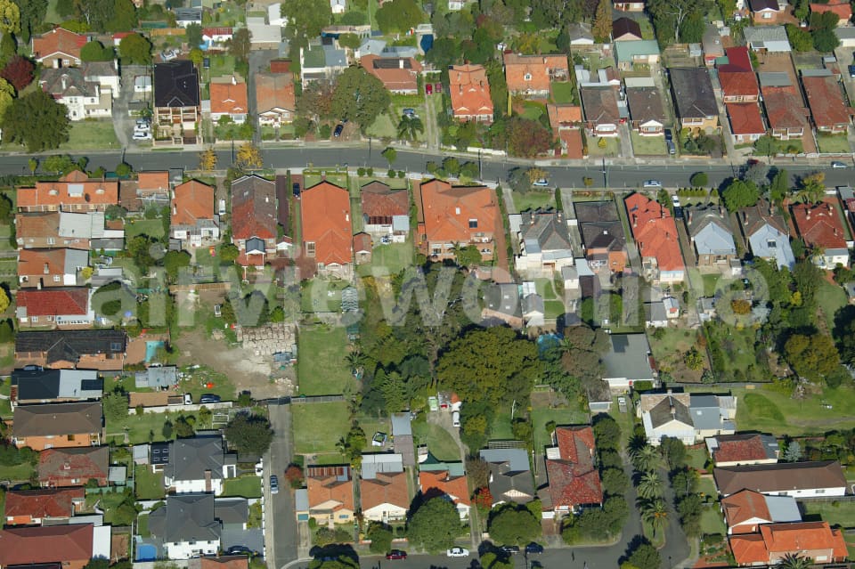 Aerial Image of Selborne Street in Burwood