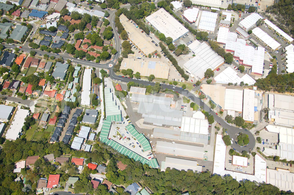 Aerial Image of Intersection of Clearview Place and Old Pittwater Road