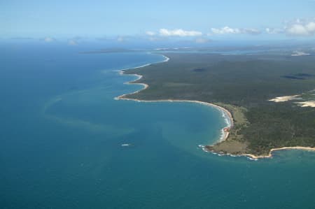 Aerial Image of GLADSTONE COASTLINE.