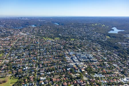 Aerial Image of BALGOWLAH