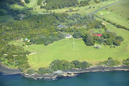 Aerial Image of WAITANGI TREATY GROUNDS.