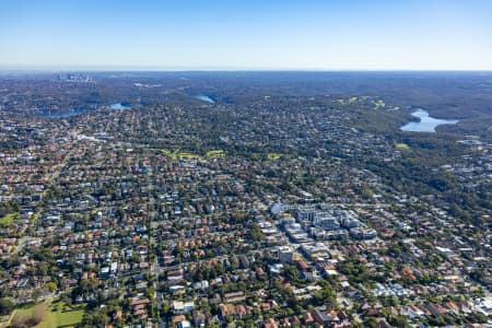 Aerial Image of BALGOWLAH