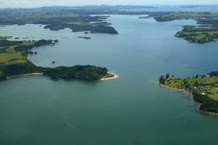 Aerial Image of ONEWHERO BAY, BAY OF ISLANDS.