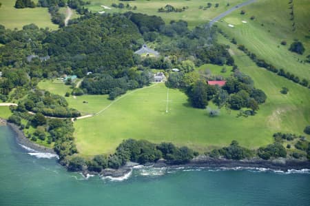 Aerial Image of WAITANGI TREATY GROUNDS.
