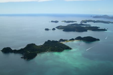 Aerial Image of MOTUAROHIA ISLAND.