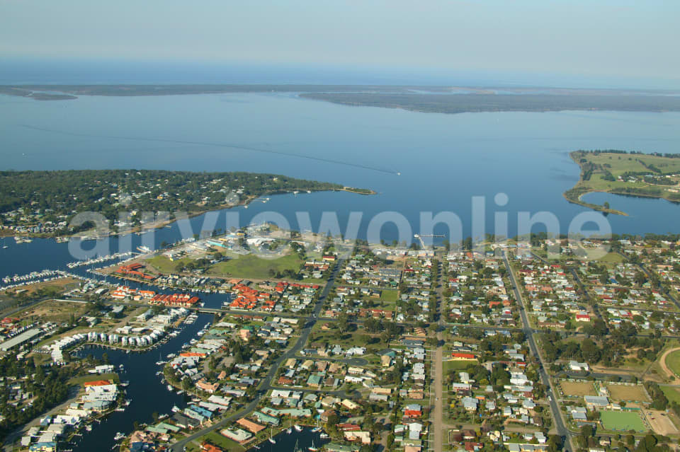 Aerial Image of Lake Victoria Paynesville