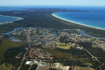 Aerial Image of SUSSEX INLET AND JERVIS BAY TERRITORY .