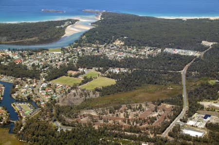Aerial Image of SUSSEX INLET.