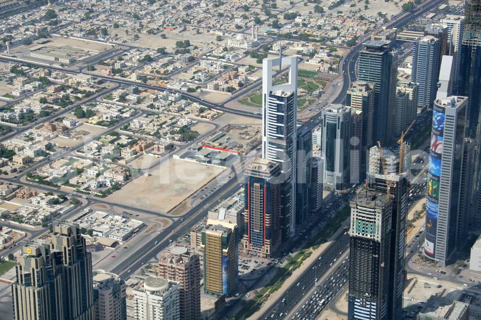 Aerial Image of Dubai CBD