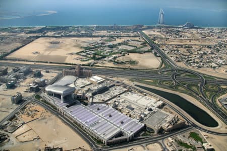 Aerial Image of MALL OF THE EMIRATES DUBAI.
