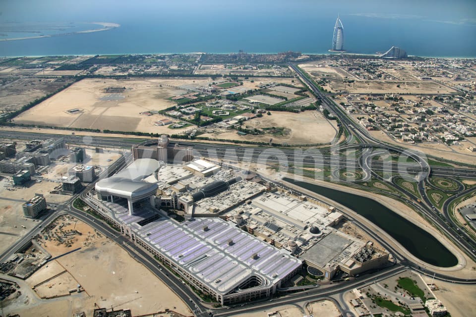 Aerial Image of Mall of the Emirates Dubai