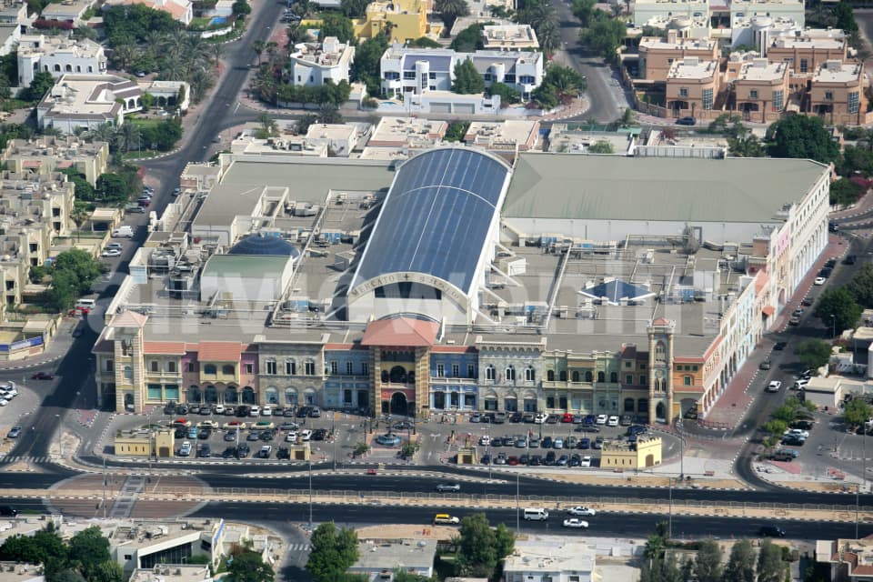 Aerial Image of Mercato Shopping Mall Dubai