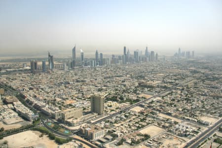 Aerial Image of DUBAI CBD.