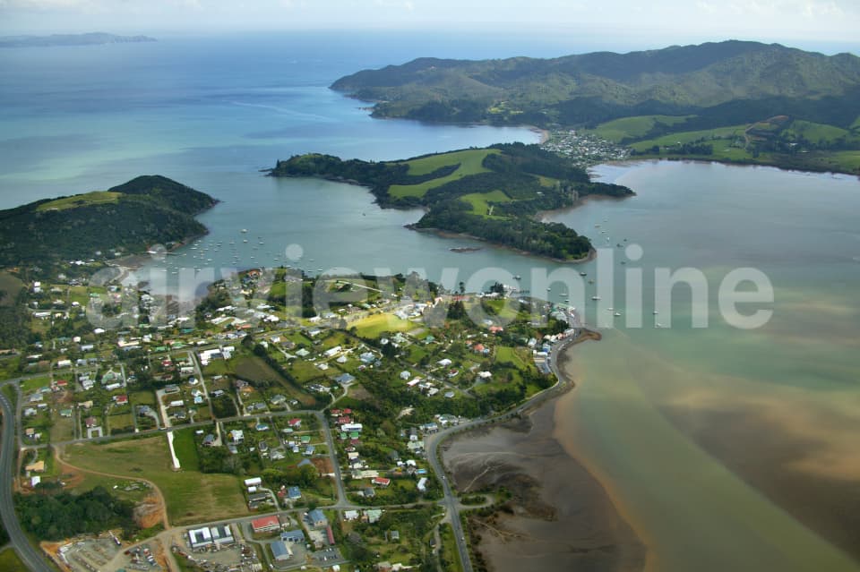 Aerial Image of Whangaruru Harbour