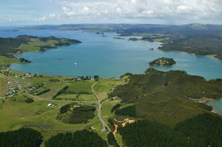 Aerial Image of WHANGARURU  HARBOUR