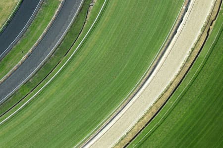 Aerial Image of RACECOURSE CLOSE UP