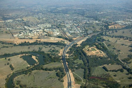 Aerial Image of HUME HIGHWAY WODONGA.