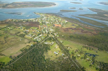 Aerial Image of PORT ALBERT.