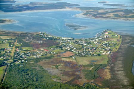 Aerial Image of PORT ALBERT.