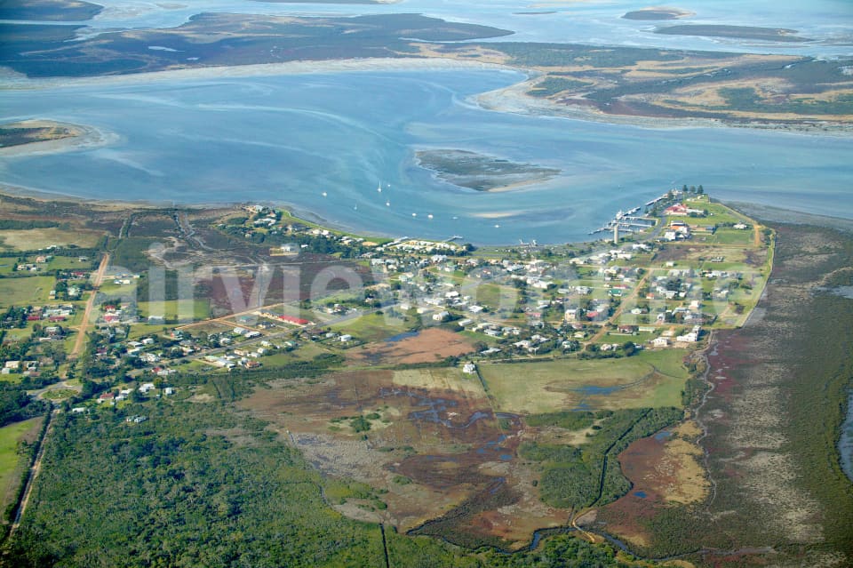 Aerial Image of Port Albert