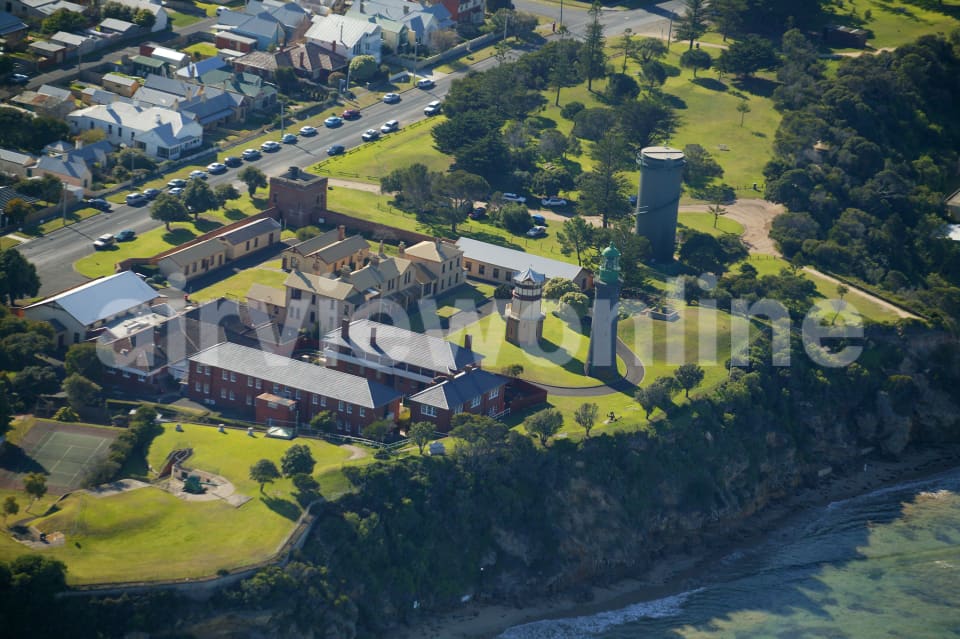 Aerial Image of Fort Queenscliff Lighthouse