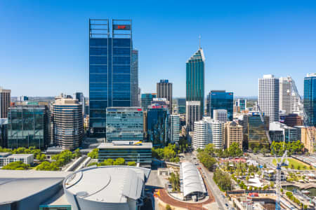 Aerial Image of PERTH CBD